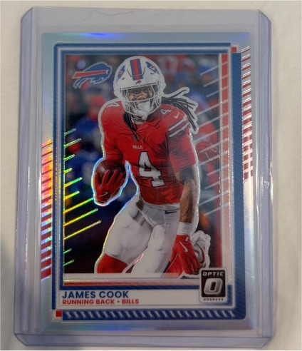 2025 Panini Donruss Optic #138 James Cook — front
