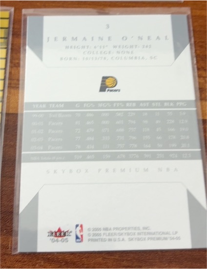 2004-05 Skybox Premium #3 Jermaine O'Neal — front