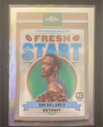 2024-25 Topps Chrome Fresh Start #FS-4 Ron Holland II — front