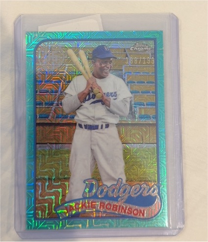 2024 Topps Series 2 Chrome #2T89C-67 Jackie Robinson — front