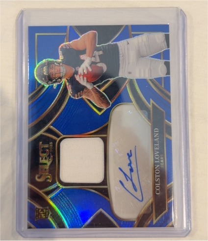 2025 Panini Select #RSMP-CLD Colston Loveland — front