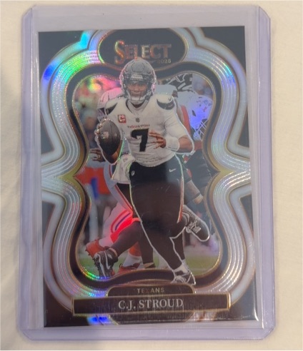 2025 Panini Select #334 C.J. Stroud Suite Level — front