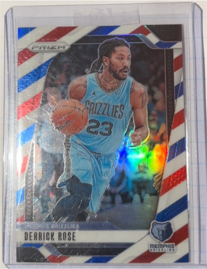 2024-25 Panini Prizm #53 Derrick Rose — front