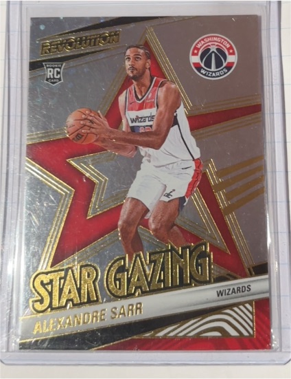 2024-25 Panini Revolution #19 Alexandre Sarr Star Gazing — front