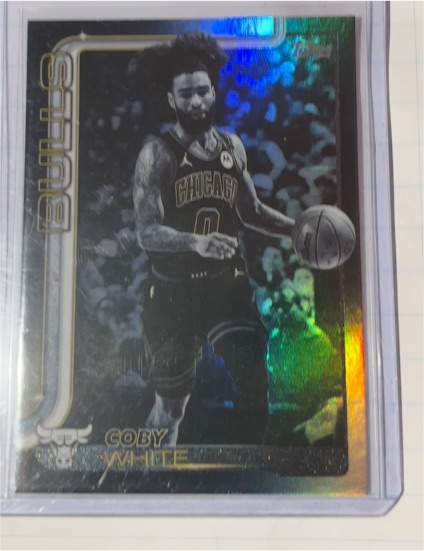 2025-26 Topps Basketball Black Friday #34 Coby White — front