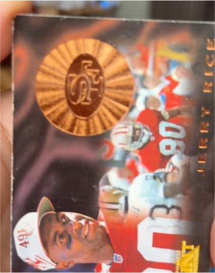 1996 Pinnacle Mint Bronze #16 Jerry Rice — front