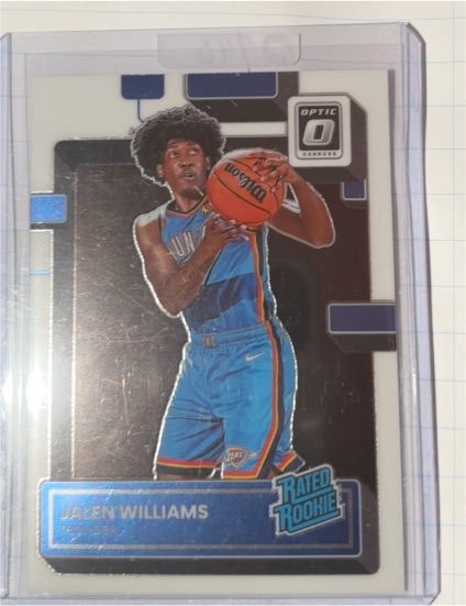 2022-23 Panini Donruss Optic #235 Jalen Williams — front