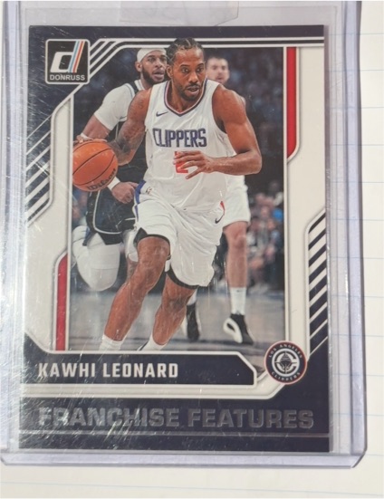 2024-25 Panini Donruss #7 Kawhi Leonard Franchise Features — front