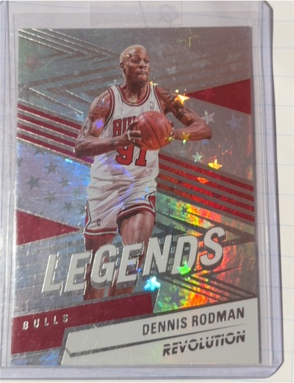 2024-25 Panini Revolution #172 Dennis Rodman Legends — front