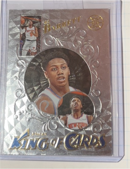 2021-22 Panini Illusions #22 RJ Barrett King of Cards — front