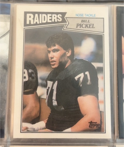 1987 Topps #221 Bill Pickel — front