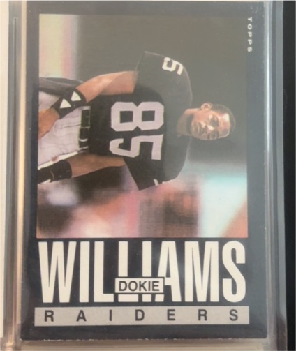 1985 Topps #298 Dokie Williams — front
