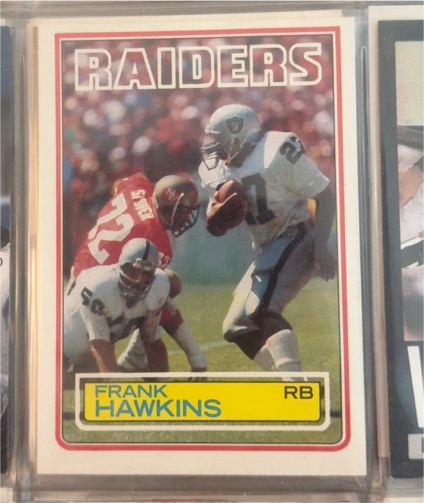 1983 Topps #300 Frank Hawkins — front