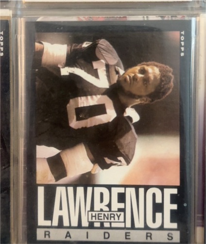 1985 Topps #291 Henry Lawrence — front