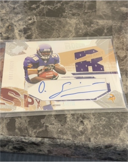 2003 Upper Deck SPx #215 Onterrio Smith — front