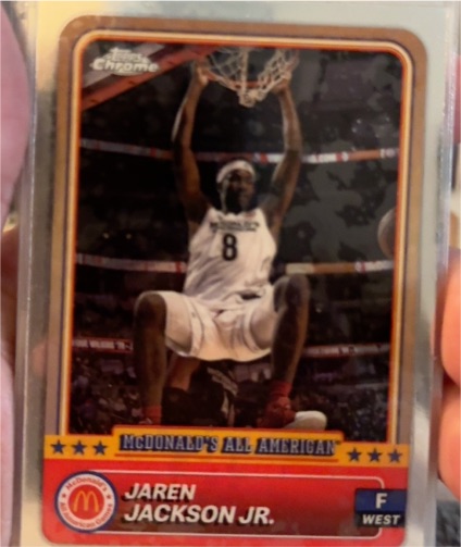 2024 Topps Chrome McDonald's All American #94 Jaren Jackson Jr. — front