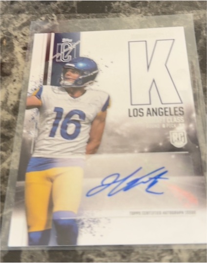 2024 Topps Signature Class #RCA-JK Joshua Karty — front