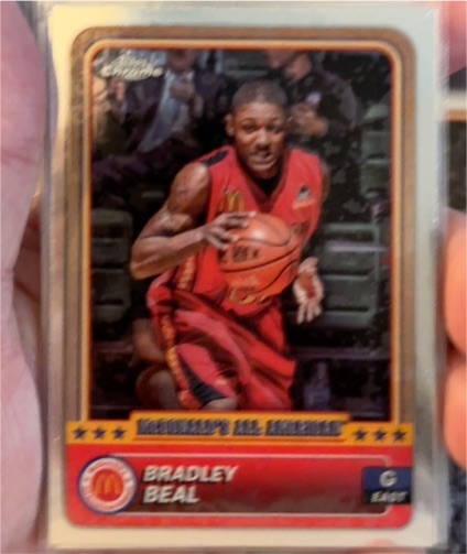 2024 Topps Chrome McDonald's All American #97 Bradley Beal — front