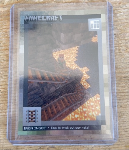 2024 Panini Minecraft Crafting Chronicles #118 Iron Ingot — front