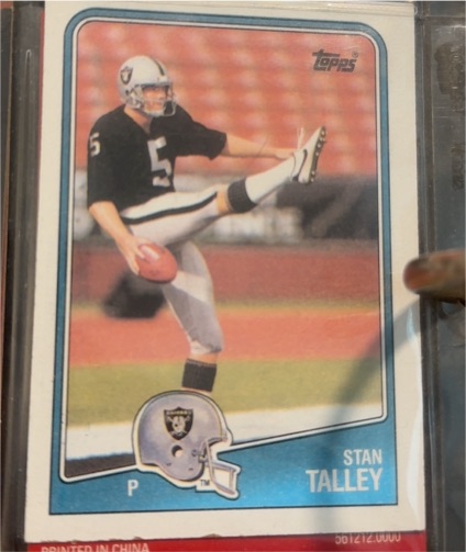 1988 Topps #332 Stan Talley — front