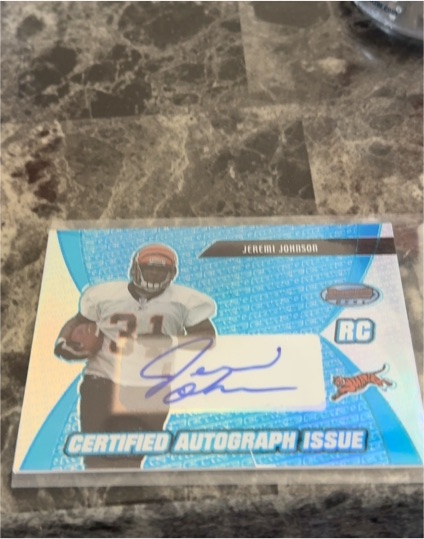 2003 Bowman's Best #158 Jeremi Johnson — front