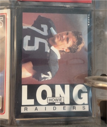 1985 Topps #292 Howie Long — front