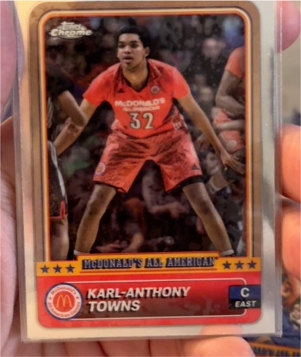 2024 Topps Chrome McDonald's All American #98 Karl-Anthony Towns — front