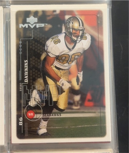 1999 Upper Deck MVP #117 Sean Dawkins — front