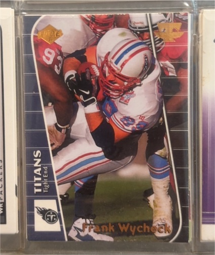 1999 Collector's Edge Triumph #T24 Frank Wycheck — front