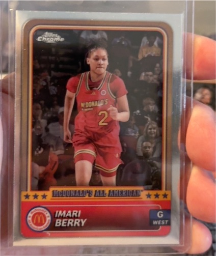 2024 Topps Chrome McDonald's All-American #13 Imari Berry — front