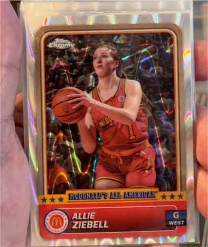 2024 Topps Chrome McDonald's All-American #24 Allie Ziebell — front