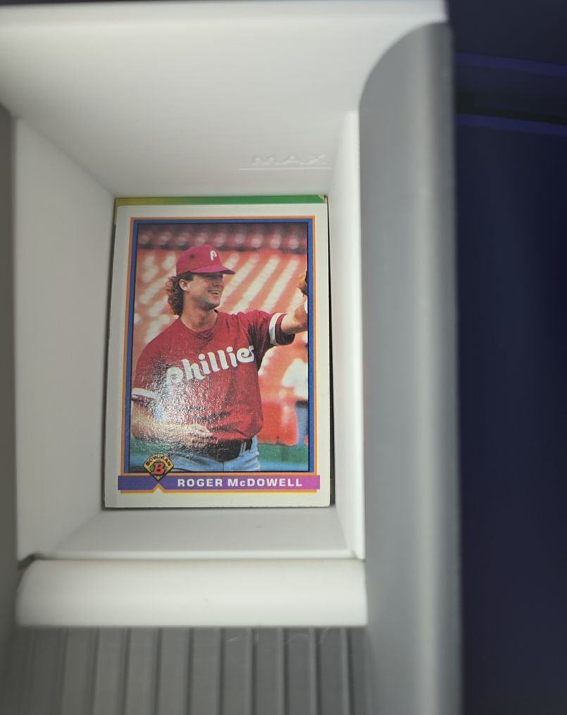 1991 Bowman #500 Roger McDowell — front