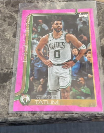 2025-26 Topps #1 Jayson Tatum — front
