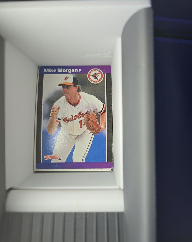 1989 Donruss #164 Mike Morgan — front