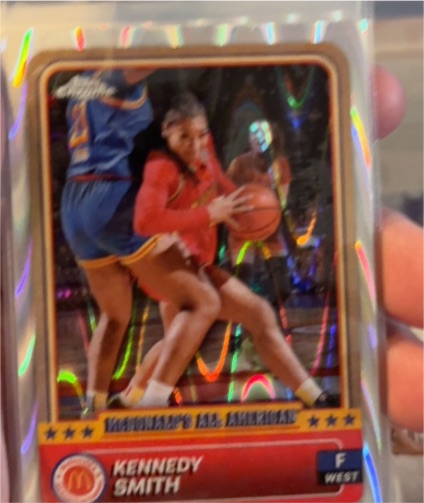 2024 Topps Chrome McDonald's All-American #23 Kennedy Smith — front