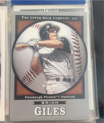 2003 Upper Deck Standing O #60 Brian Giles — front