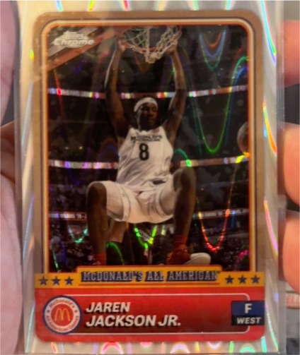 2024 Topps Chrome McDonald's All American #94 Jaren Jackson Jr. — front