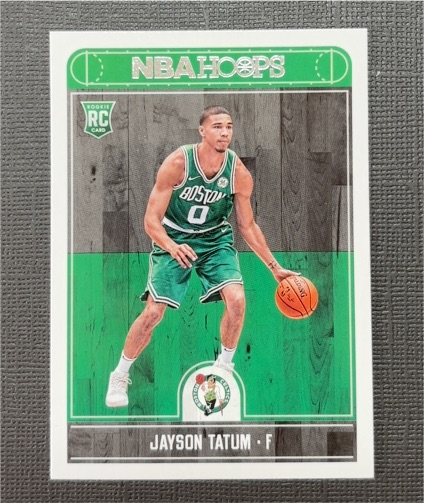 2017-18 Panini NBA Hoops #253 Jayson Tatum — front