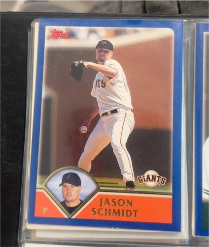 2003 Topps #473 Jason Schmidt — front