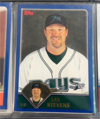 2003 Topps #541 Lee Stevens — front