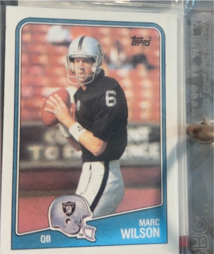 1988 Topps #326 Marc Wilson — front