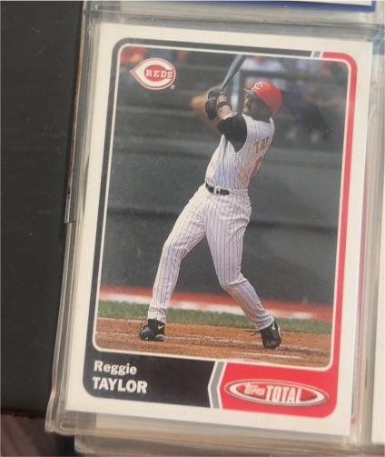 2003 Topps Total #533 Reggie Taylor — front