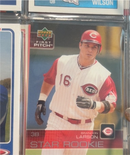 2003 Upper Deck First Pitch #5 Brandon Larson — front