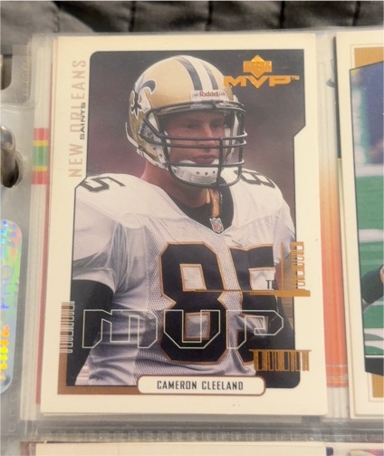 2000 Upper Deck MVP #105 Cameron Cleeland — front