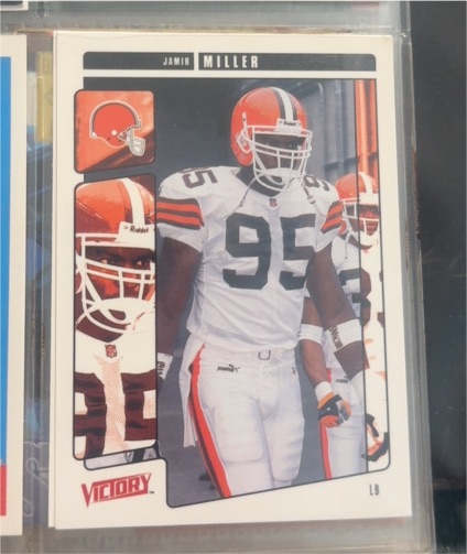 2001 Upper Deck Victory #88 Jamir Miller — front