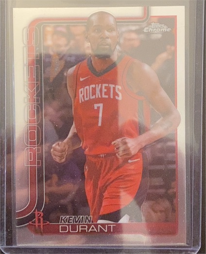 2025-26 Topps Chrome #155 Kevin Durant — front