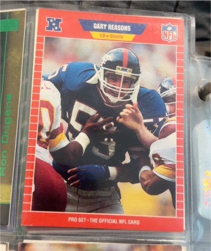 1989 Pro Set #471 Gary Reasons — front