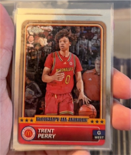 2024 Topps Chrome McDonald's All-American #40 Trent Perry — front