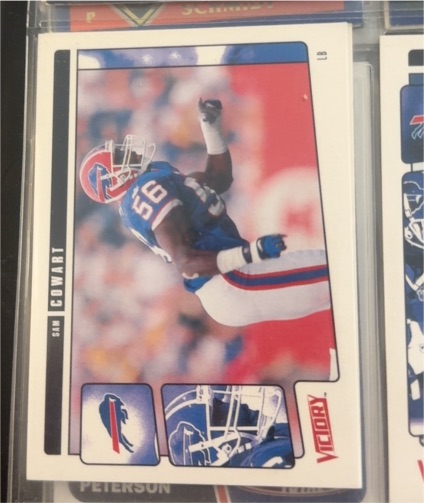 2001 Upper Deck Victory #56 Sam Cowart — front
