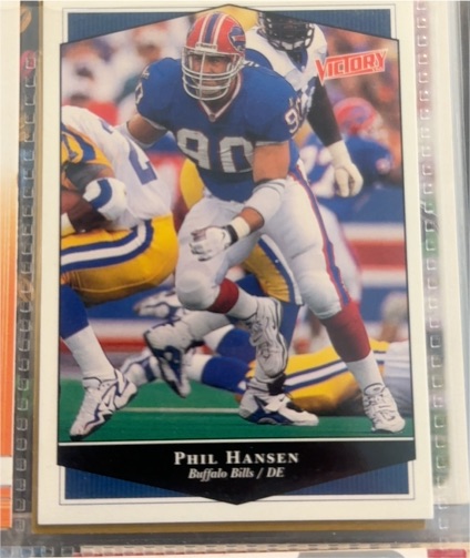 1999 Upper Deck Victory #35 Phil Hansen — front